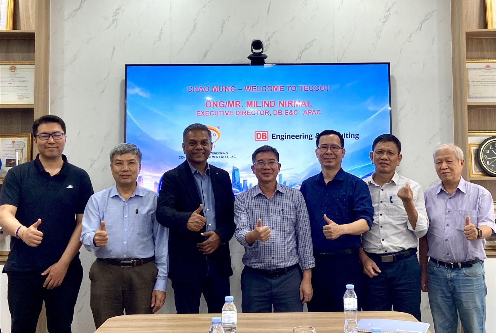 TECCO1 và DB Engineering & Consulting trao đổi cơ hội hợp tác trong lĩnh vực đường sắt